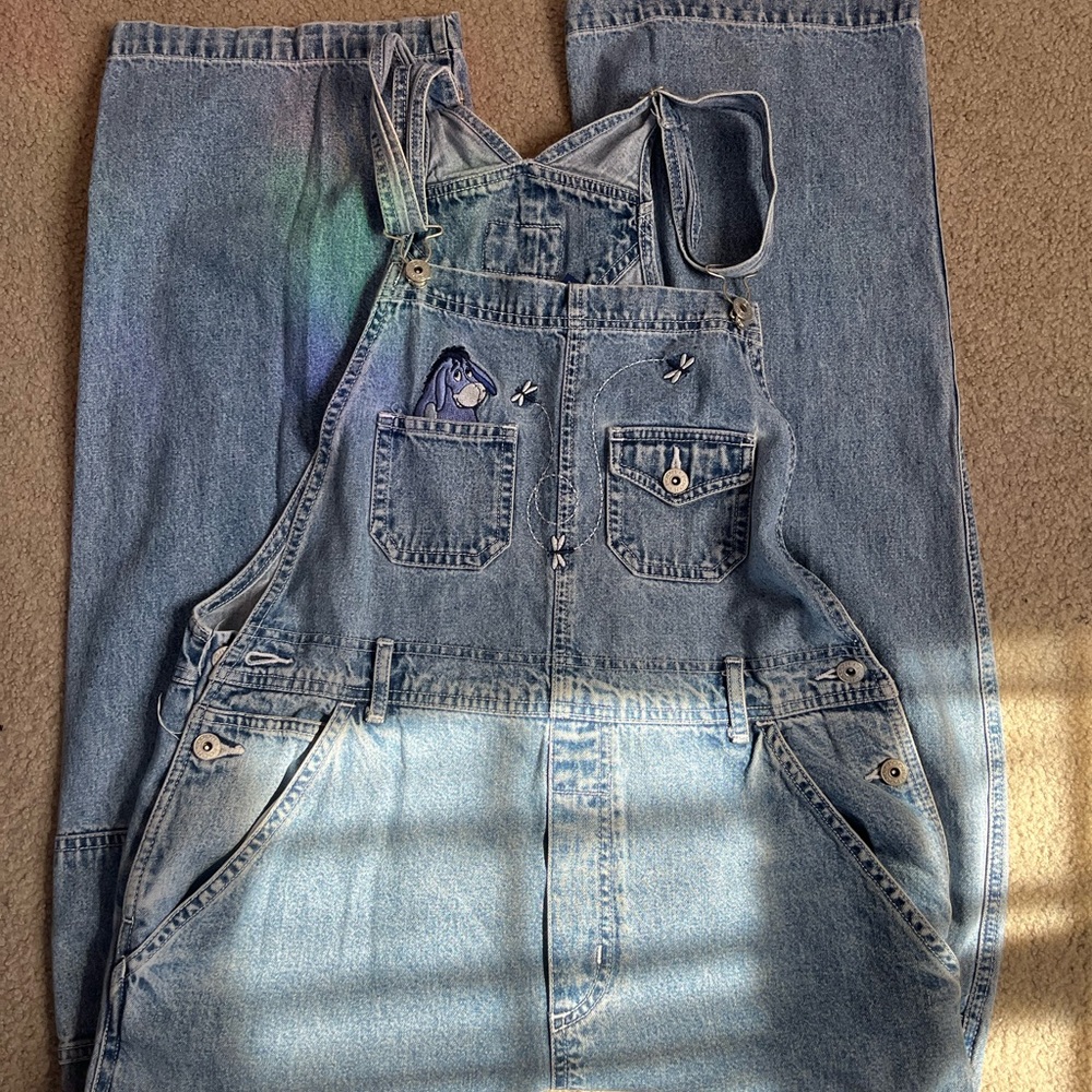 Eeyore denim overalls